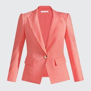 NWT Veronica Beard Danielle Dickey Jacket in Melon - Size 2
